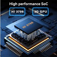 TX30 PRO Smart TV Box, Quad-Core, 1GB RAM, 8GB Storage, Android 15, 5G WLAN, Voice Remote Control, Media Player, Set-Top Box, Versatile Streaming Functions