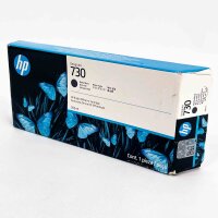 HP 730 P2V71A Tintenpatrone 300ml Schwarz Matt, Original,...