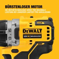 DEWALT DCD701D2 12V XR Akku-Bohrschrauber,...