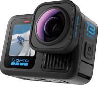 GoPro HERO13 CHDRB-133-RW Action Cam Black Ultra Wide – 5.3K60 video, 27MP photos, 177° ultra-wide angle, waterproof, compatible with HB lenses, rugged for outdoor adventures