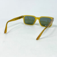 PERSOL 3272-S Unisex Sunglasses, Size 53, Model No. 145 2N, yellow lenses, stylish design, UV protection, lightweight frame, fashionable and comfortable – ideal for everyday life and leisure.