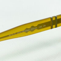 PERSOL 3272-S Unisex Sunglasses, Size 53, Model No. 145 2N, yellow lenses, stylish design, UV protection, lightweight frame, fashionable and comfortable – ideal for everyday life and leisure.