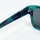 PERSOL 3348-S Unisex Sunglasses, Size 57, Green and Black Frame, Model No. 145 3N, UV Protection, Stylish, Lightweight and Comfortable, High Quality, Ideal for Everyday Life and Leisure