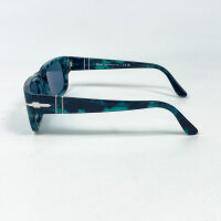 PERSOL Adrien 3347-S Unisex Sunglasses, Size 58, Green and Black Frame, Lenses 145 3N, Stylish UV Protection, High-Quality Design, Ideal for Women and Men