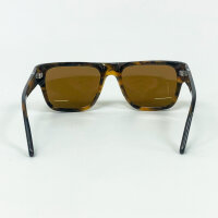 PERSOL 3348-S Unisex Sunglasses, Size 57, Black/Brown Havana, Model No. 145 3N, elegant design, UV protection, comfortable fit, stylish for women & men