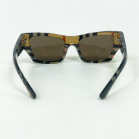 Burberry 4441-U Sunglasses, Size 52, Womens/Mens, Dark Brown Havana Check, UV Protection, Fashionable Design, Temple Length 140 mm, Filter Category 3N, Stylish & High-Quality