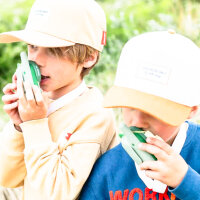 The ZooFamily ZFK22-DG Walkie-Talkie für Kinder ab 3, Dino-Design, grün, leicht bedienbar, robust, ideal für Abenteuer und Rollenspiele drinnen & draußen