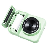 The ZooFamily Zoo Print Kids Camera for ages 5 and up, Dino Green – Robust digital camera for children, fun dinosaur design, easy to use, shockproof, ideal for little explorers