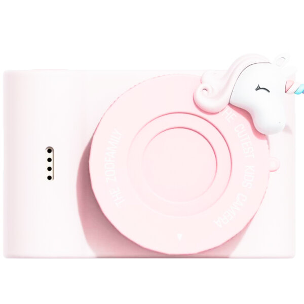 The Zoofamily Urban Zoo Kids Camera for ages 3 and up – Unicorn design, robust digital camera for children, easy to use, shockproof, colorful casing, ideal gift for little explorers