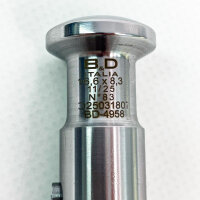 B&D Italia Tablettenpresse BD-4958, Modellnr. O25031807, Produkttyp N° 83, Maße 16,6 x 8,3 cm, 11/25 Merkmale – kompakte Bauweise, präzise Dosierung, robuste Qualität