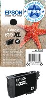Epson 603XL Black Ink Cartridge, 8.9ml, Single Cartridge,...