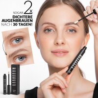 Nanobrow Augenbrauenserum 5ml – Intensiv-Serum für schnelleres Wachstum, kräftigere und dichtere Brauen, pflegende Formel für volle Augenbrauen