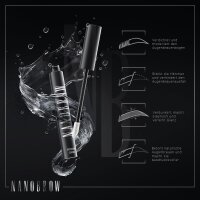 Nanobrow Augenbrauenserum 5ml – Intensiv-Serum für schnelleres Wachstum, kräftigere und dichtere Brauen, pflegende Formel für volle Augenbrauen