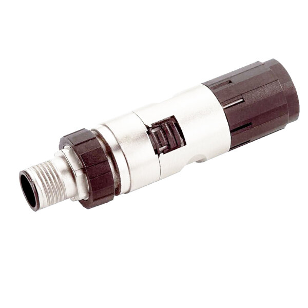 Siemens Sensor/Actuator Connector 6GK19010DB206AA0, IE FC M12 Plug Pro, robust M12 connector for industrial networks, reliable connection, easy assembly, suitable for demanding applications.