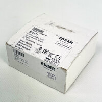 Esser 804971 IQ8MCP Handmelder, rot, mit Glasbruchscheibe und Trenner, für Brandmeldesysteme, schnelle manuelle Auslösung, robuste Ausführung