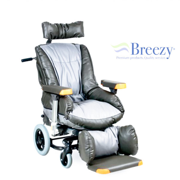 Breezy Nuage PLS Sitzsystem – Ergonomischer, individuell anpassbarer Komfortsitz für passive Rollstuhlfahrer, stabile Unterstützung, druckentlastend, langlebig, ideal für langes Sitzen, einfache Montage