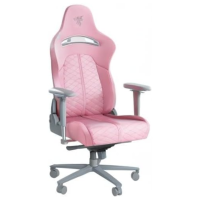 Razer Enki Quartz Gaming-Stuhl, Standard, ergonomisch, integrierte Lordosenstütze, reaktive Sitzneigung, breite Sitzfläche, optimierte Polsterung, nachhaltiges Kunstleder, ganztägiger Komfort