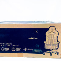 Razer Enki Quartz Gaming-Stuhl, Standard, ergonomisch, integrierte Lordosenstütze, reaktive Sitzneigung, breite Sitzfläche, optimierte Polsterung, nachhaltiges Kunstleder, ganztägiger Komfort