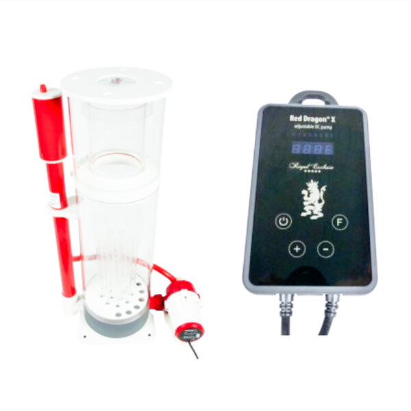 Bubble King Supermarin 160 Aquariumpumpe, Modell Red Dragon X DC 24V, leistungsstarker Abschäumer für Meerwasseraquarien, energieeffizient, leise, präzise regelbar, hochwertige Verarbeitung