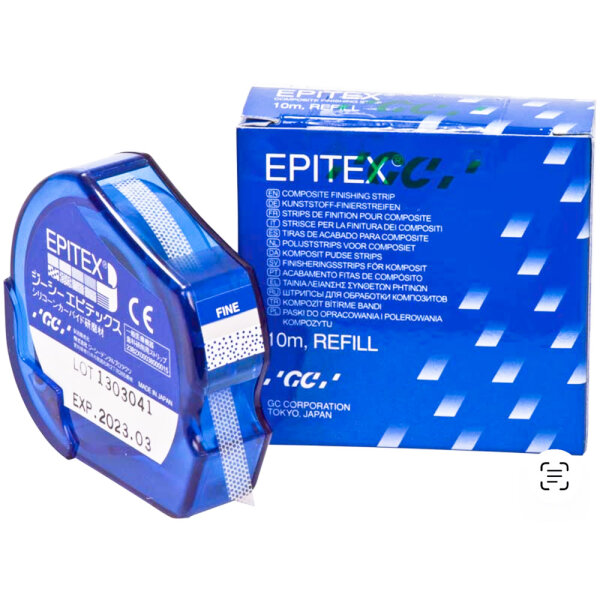 Epitex Polierstreifen Grau 10m – Finierstreifen, flexibel, langlebig, präzise für Zahnmedizin, glatte Oberflächen, einfache Anwendung, 6mm Breite, hochwertiges Dentalzubehör