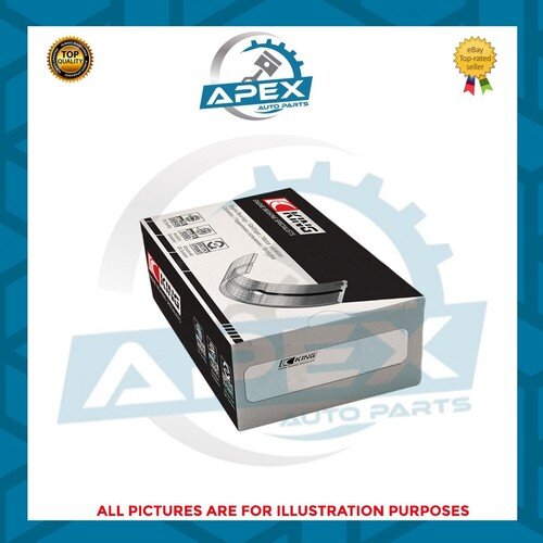 KING Pleuellagersatz für BMW Motoren N20B20, N26B20, N43B16, N54B30, N55B30 – Hochleistungs-Lager, präzise Passform, langlebig, ideal für Tuning und Reparatur, Größe 0.75