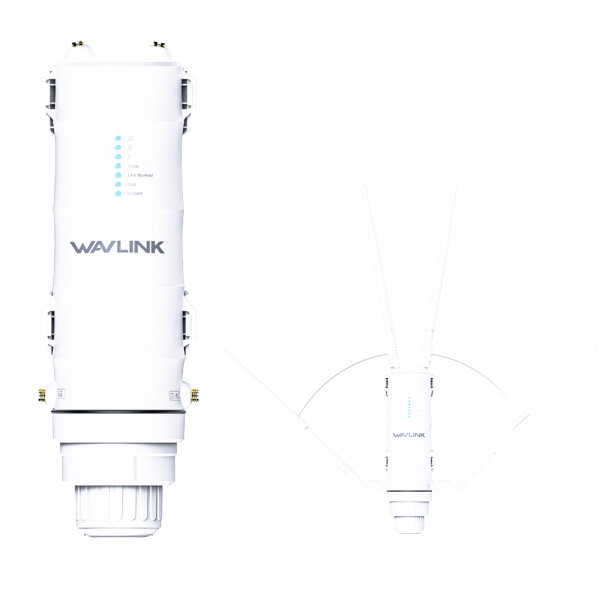WAVLINK AC1200 Outdoor Mesh-Repeater/Router, Dualband WLAN, extra große Reichweite, wetterfest IP65, ideal für Garten & Außenbereich, einfache Installation, stabile Verbindung