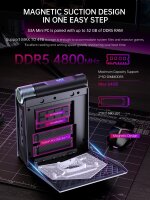 RGB Mini PC, AMD Ryzen 9 6900HX, 16GB DDR5, 512GB NVMe SSD, Radeon 680M, Micro Desktop, 3 performance modes, WiFi 6, dual fans, ideal for business, office & light gaming, compact & powerful