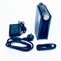 RGB Mini PC, AMD Ryzen 9 6900HX, 16GB DDR5, 512GB NVMe SSD, Radeon 680M, Micro Desktop, 3 performance modes, WiFi 6, dual fans, ideal for business, office & light gaming, compact & powerful