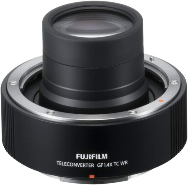 FUJIFILM GF 1,4X TC WR Telekonverter, Zubehör für GFX-Kameras, 1,4-fache Brennweitenverlängerung, wetterfest, kompakt, hochwertige Optik, ideal für Natur- und Sportfotografie