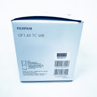 FUJIFILM GF 1,4X TC WR Telekonverter, Zubehör für GFX-Kameras, 1,4-fache Brennweitenverlängerung, wetterfest, kompakt, hochwertige Optik, ideal für Natur- und Sportfotografie