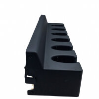 Honeywell Vocollect CM-901 A700 6-bay charging station, model TCH901-02, for headsets, including power adapter, fast simultaneous charging of up to 6 devices, robust design, ideal for professional applications