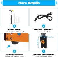 Induktionsheizgerät Kfz, Modellnr. 2024X, Dellenwerkzeug Reparaturset – schnelles, lackschonendes Entfernen von Dellen, vielseitig einsetzbar, präzise Steuerung, ideal für Werkstatt und Hobbyanwender