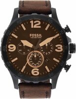 Fossil Nate Herrenuhr JR1487, Chronograph, Quarzwerk,...