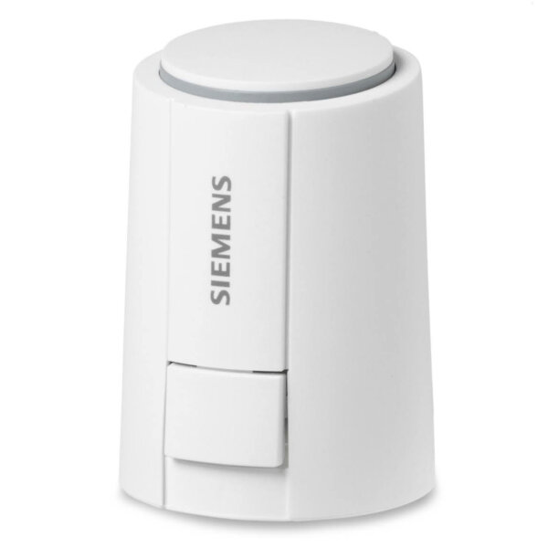 Siemens STA121.65L10 Thermischer Antrieb, Heizkörperventil, 24V AC/DC, NC, 6.5mm Hub, 1m Kabel, On/Off-Steuerung, energieeffizient, präzise Regelung für Heizsysteme