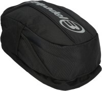 Bullpadel Backpack Bpmex003 Avant, black sports backpack, model 494310, spacious, robust, with multiple compartments, ideal for padel and leisure, padded shoulder straps, modern design