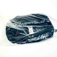 Bullpadel Backpack Bpmex003 Avant, black sports backpack, model 494310, spacious, robust, with multiple compartments, ideal for padel and leisure, padded shoulder straps, modern design