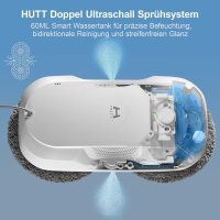 HUTT DDC56 Window Cleaning Robot, Dual Jet Ultrasonic...