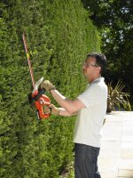 Black+Decker GTC1845L20 Cordless Hedge Trimmer, 18V,...