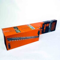 Black+Decker GTC1845L20 Akku-Heckenschere, 18V, E-Drive, 18mm Schnittstärke, leicht (2,6kg), für mittlere/große Hecken & dicke Äste, schwarz-orange