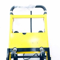 Elektrischer Treppensteiger Wagen, Modellnr, Sackkarre für Schwerlast bis 200 kg, mit Sicherheitsseil, ideal für sicheren Transport schwerer Lasten auf Treppen, robuste Bauweise, elektrisch angetrieben