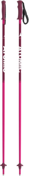 Atomic AMT Jr Skistöcke, Modellnr: AMT JR, Skistock für Kinder, robuster 3* Aluminium-Schaft, ergonomischer Junior-Griff, flexible Kids-Handschlaufe, 50mm Pistenteller, leicht & stabil für junge Skifahrer
