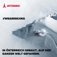 Atomic AMT Jr Skistöcke, Modellnr: AMT JR, Skistock für Kinder, robuster 3* Aluminium-Schaft, ergonomischer Junior-Griff, flexible Kids-Handschlaufe, 50mm Pistenteller, leicht & stabil für junge Skifahrer