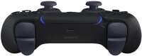 PlayStation 5 DualSense Wireless Controller Midnight Black, wireless, haptic feedback, adaptive triggers, integrated microphone, ergonomic design, precise control, ideal for immersive gaming.