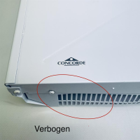 Concorde Elektroheizkörper 1000W, Guss-Inertie, Wandmontage, energiesparend, leise, gleichmäßige Wärme, modernes Design, programmierbar, ideal für Wohnräume, einfache Bedienung, langlebig, sicher, wartungsarm