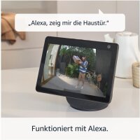 Ring Akku-Videotürklingel Pro, kabellose Video-Türklingel & Sicherheitskamera, Kopf-bis-Fuß-Ansicht, 3D-Bewegungserkennung, farbige Nachtsicht, WLAN-fähig