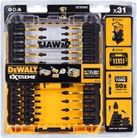 Dewalt DT70745T Zubehör-Set, Elektrowerkzeug-Zubehör, Schwarz/Gelb, 45-tlg. Variety Pack, vielseitig einsetzbar, robust, kompatibel mit Dewalt Maschinen, praktische Aufbewahrungsbox, ideal für Profis und Heimwerker