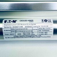 Eaton ELLK-4-W Leuchte, 2x26W, 4000K, Feuchtraumleuchte, max. 100V, 340mA, energiesparend, robustes Gehäuse, ideal für Industrie und Gewerbe, gleichmäßige Ausleuchtung, einfache Montage