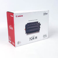 Canon 724 H Toner, Black, Model 3482B002, High-performance cartridge for laser printers, long-lasting, crisp prints, easy installation, compatible with selected Canon printers.
