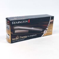 Remington Keratin Therapy Pro S8590 Haarglätter, Glätteisen, Keratinbeschichtung, Temperaturwahl, schnelles Aufheizen, Hitzeschutz, bronze/schwarz, für schonendes und effektives Styling