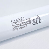 CASAYA CY21090 linear lamp, tube S14s, 5W, 450lm, 220-240V, 50/60Hz, 40mA, 30x47.6x298mm, energy-saving, ideal for accent lighting